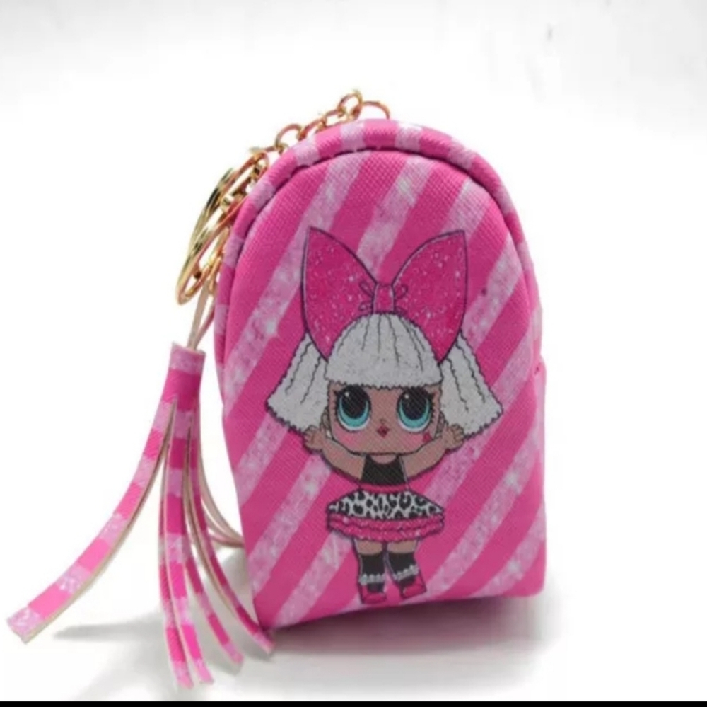 L.O.L Surprise Handmade Coin Pouch Wallet Clip On